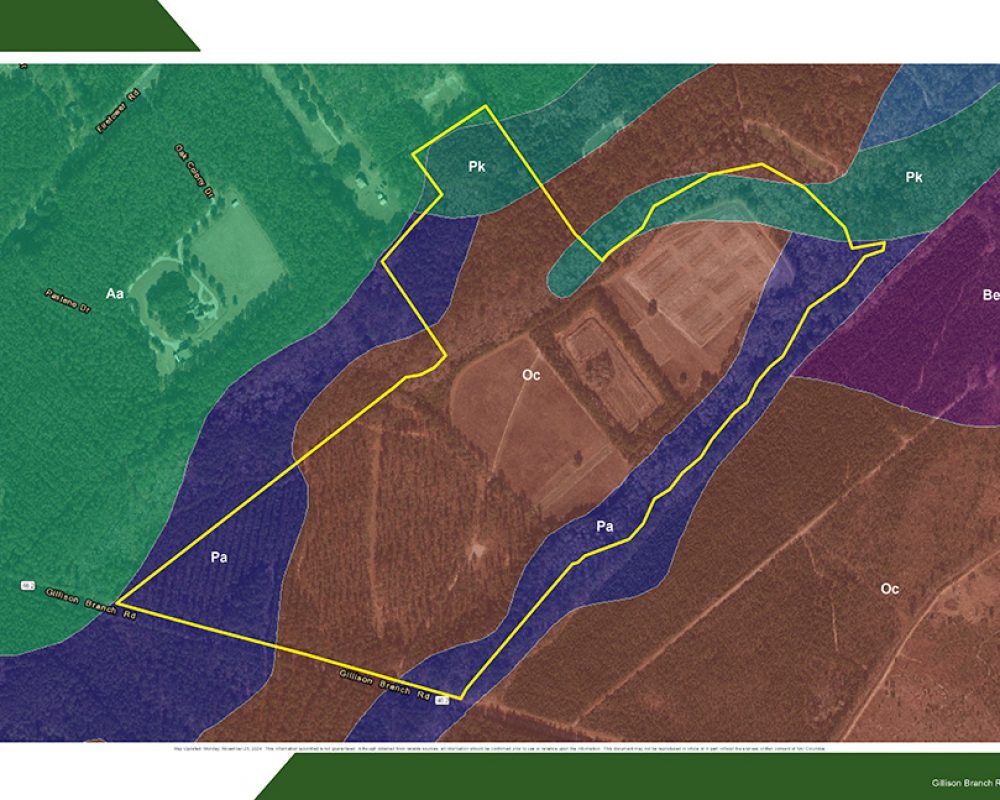 Soil Map -Turkey Pines